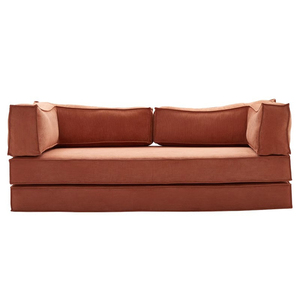 Maison moderne Maillard Rétro Tissu Velours Côtelé Siège Soupir Canapé-lit Compression Sous Vide Combinaison <span class=keywords><strong>Paresseux</strong></span> Pliable pour Location d'Appartement - Product Image 2