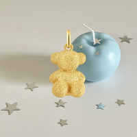 Pendentif Goutte d'eau Ours Espagnol en Argent 925, Nouvelle Arrivée, Élégant et Éblouissant, Vente en Gros, Fournisseur