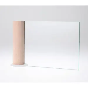 Plaque en verre avec support en bois DL201, merchandising personnalisé - Product Image 1