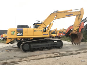 Excavadora Komatsu PC400 usada a la venta, 40 toneladas, de segunda mano, buen estado, hecha en Japón, tipo oruga en Shanghai - Product Image 2