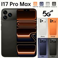 Téléphones I7 Promax 8000mAh 7 pouces Snapdragon8gen2 Android15 Tecno Spark 10 Pro Infinix Gt 20 Pro Deca Core 108MP HD Spanish LTE