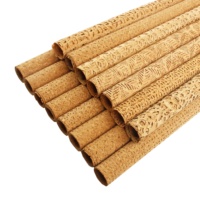 INFOCORK Usine En Gros Plein Cuir De Liège-Laser Textiles Floraux Tissu Cuir Synthétique | Écologique et Durable
