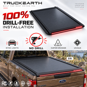 Cubierta Retráctil Rígida LED para Camioneta Ford F-250, para Caja de 8 pies, Cubierta de Aluminio para Camioneta - Product Image 1