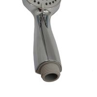 Pomme de douche à main détachable à haute pression, 3 fonctions puissantes, pomme de douche de luxe portable en chrome nickelé pour salle de bain