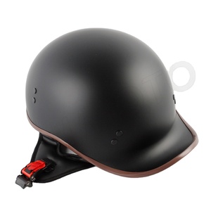 Casco Medio YHMOTO con Visera Solar para Motocicleta, Scooter, Cruiser, Chopper, Liberación Rápida - Product Image 1