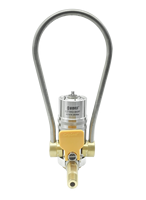 Connecteur rapide pour remplissage de bouteilles de gaz comprimé CZ G5/8 NPT1/4 240 bars avec loquet de sécurité pour station de remplissage
