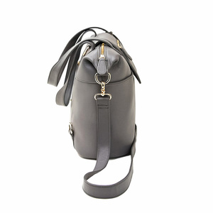Sac à couches en cuir PU vegan sac à dos avec station à langer grand sac de voyage pour bébé fourre-tout pour garçons et filles - Product Image 3