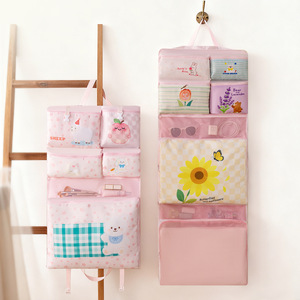 Travel Luggage Organizer 7 In 1 <b>Storage</b> Bag For Clothing Underwear Trip Use Rectangle Hook Type Large Capacity <b>Clothes</b> Bag - Product Image 2