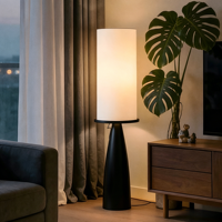 Lampe sur pied LED vintage française d'occasion, commande vocale, grande taille, sensation de luxe haut de gamme pour salon, bureau, chambre à coucher
