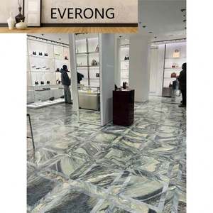 Natural Verde Luana <span class=keywords><strong>Marmol</strong></span> Cipollino Ondulato Mármol Majestuoso Océano Púrpura Paisaje Verde Serpentina Losa Azulejo Encimera - Product Image 6