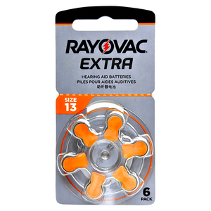 Accessoires pour appareils auditifs Piles zinc-air pour appareils auditifs 312 675 13 10 <span class=keywords><strong>Rayovac</strong></span> Extra - Product Image 2