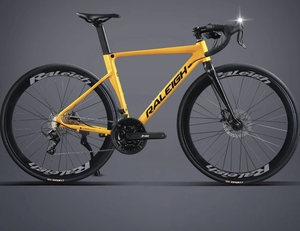 Vélo de route en alliage d'aluminium 700CB pour adultes, freins à disque doubles, 16 vitesses, guidon sport, style sportif pour hommes et femmes - Product Image 5
