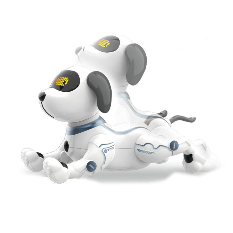 Новинка 2021, радиоуправляемая собака-робот, танцующая умная собака, игрушки, трюки, интеллектуальная собака с дистанционным управлением, игрушки для детей