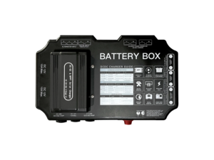 Boîtier de batterie étanche 12V avec chargeur DC-DC 25A, centrale électrique portable pour l'extérieur et les urgences - Product Image 5