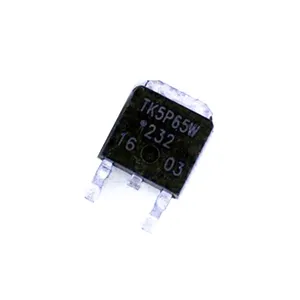 Componentes electrónicos Nuevo Transistor original TK5P65W TO-252 Circuito integrado de encapsulación