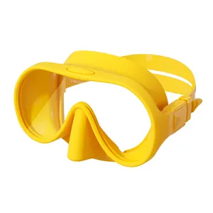 Kids and Adults Diving Mask Goggles Tempered Glass Snorkel Gear for Swim and Dive