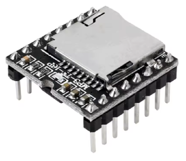 Mini MP3 Player Module V3.0 16P TF Card U Disk DF Player Module MP3 Voice Decode Board Mini MP3 Player Module