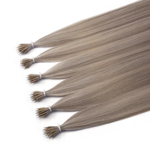 Jasmine Beauty 100% Virgin Remy Human Hair Nano Ring Hair Extensions Invisible Nano Beads Double Drawn Cuticle Aligned Wholesale - Product Image 2