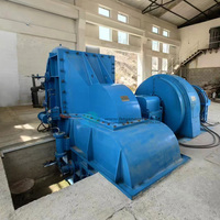 Turbin Air Tenaga Hidro Pelton Industri Produktivitas Tinggi 500kW 800kW Generator Pembangkit Listrik Tenaga Hidro