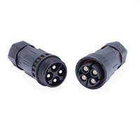 Connecteur étanche IP68 M29 600V 45A 2pin 3pin 4pin connecteur d'alimentation de verrouillage à vis haute puissance à courant élevé pour alimentation LED