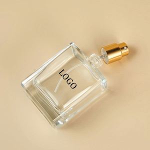 Factory Price 30ml Square Glass Spray <b>Bottles</b> with Screen Spray Thick Bottom Refillable Fine <b>Mist</b> Containers for Cosmetics - Product Image 4
