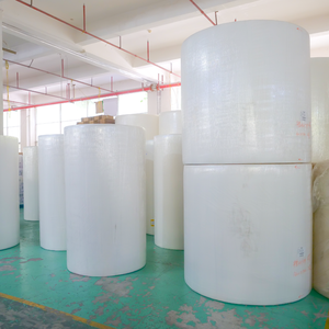 จีนขายส่งโรงงานราคา Virgin Pulp เนื้อเยื่อใบหน้าจัมโบ้ม้วนอุตสาหกรรมกระดาษแม่ม้วน - Product Image 1