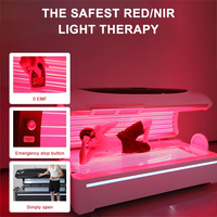Magique Power Professional Infrared Sauna Pod Plus Pemf 480nm 660nm 850nm Lit de luminothérapie rouge corps entier pour clinique