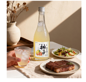 <span class=keywords><strong>Vin</strong></span> de riz au pamplemousse 8% vol 500ml, saveur douce et équilibrée, en bouteille pour bars et restaurants (vente en gros) - Product Image 5