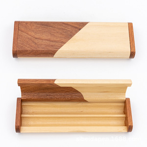 Eco Friendly di bambù di lusso Twistable penne a sfera per Croperation collega chiesa regali inchiostro nero penna scatola con scatola di legno - Product Image 3