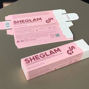 Cajas <span class=keywords><strong>de</strong></span> Lápiz Labial Autoarmables con Logotipo Personalizado, Ecológicas, Modernas y <span class=keywords><strong>de</strong></span> Lujo, con Laminación Mate Impermeable <span class=keywords><strong>de</strong></span> la Mejor Calidad, para Regalos Cosméticos - Product Image 2