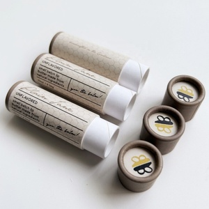 Precio de fábrica Ecológico Bálsamo labial Desodorante Cilindro Contenedor 5G 10g Cartón Resistente al aceite Push up <span class=keywords><strong>Paper</strong></span> <span class=keywords><strong>Mini</strong></span> Lipstick - Product Image 4