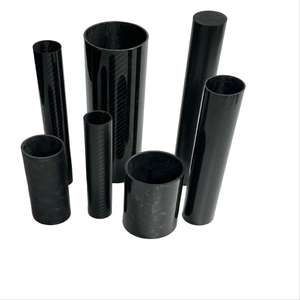 Индивидуальные внутренние и внешние диаметры 3K саржевая матовая труба из углеродного волокна с соединительными аксессуарами ± 0,01 мм допуск - Product Image 6