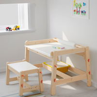 Bureau d'étude en bois réglable professionnel fabriqué en Chine pour les enfants pour la table des enfants de la pépinière familiale