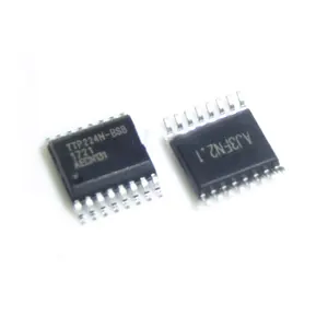 Nieuwe Originele Ttp224 Ttp224n TTP224N-BSB Ssop16 Touch Sensoren Ic Chip TTP224N-BSB