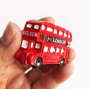 Vente en gros d'aimants décoratifs en résine peinte, souvenirs touristiques britanniques, aimants pour réfrigérateur - Product Image 5