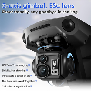 Nuevo Dron Comercial con GPS, Retorno HD 4k, Fotografía Aérea, Sin Escobillas, con Láser para Evitar Obstáculos y Control Remoto - Product Image 2