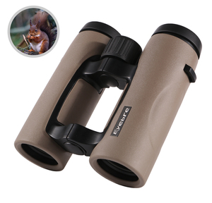 Kính thiên văn hai mắt Eyebre bán trực tiếp từ nhà máy, màu nâu, lăng kính mái vòm, tiêu cự cố định - Product Image 1