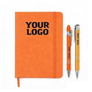 Carnets personnalisés en gros avec logo, cadeau promotionnel d'entreprise, couverture rigide A6 A5, carnet en cuir PU avec bande élastique - Product Image 1