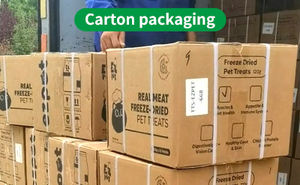 Producto para mascotas Pequeño MOQ Buena calidad Saludable Liofilizado Golosinas para mascotas Liofilizado Krill Shrimp Golosinas naturales para perros Golosinas para mascotas - Product Image 6