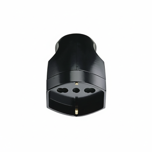 Presa presa elettrica Schuko Ecova 10/16 Ampere nero - Product Image 1