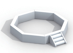 Aire de jeux pour enfants, centre de jeux intérieur doux, équipement de fête, aire de jeux pour tout-petits, parc à balles pour bébé - Product Image 6