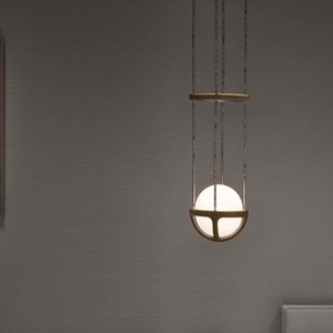 Modern Nordic Pendant Light Round Led Chandelier For Home Bedroom Hallway Bar Lighting Design Lamp - Product Image 1