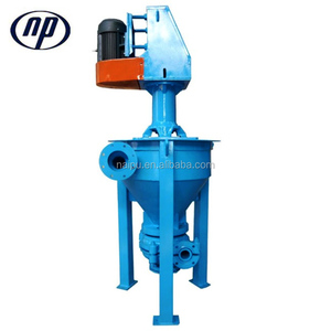 Pompe centrifuge verticale Naipu de 4 pouces pour boues et mousse, câble de longueur personnalisée, matériau métallique, pour usine d'engrais et arrosage - Product Image 6