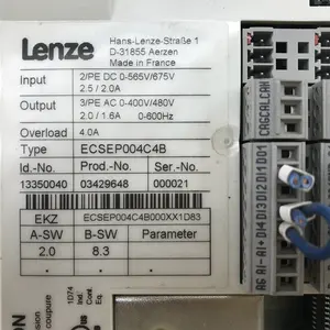 Оригинальный сервопривод Lenze ECSEP004C4B по лучшей цене