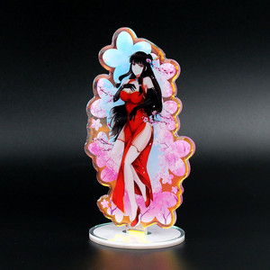 Vograce Custom Kpop Cartoon Acrylic Clear <strong>Standee</strong> Display Anime Colorful Rainbow Acrylic <strong>Standee</strong> - Product Image 4