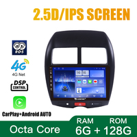 Pour Mitsubishi ASX 2010-2019 10 pouces appareil unité principale Double 2 Din octa-core Quad voiture stéréo Navigation GPS android voiture radio