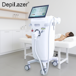 Máquina de Depilación Facial 2026 con Tecnología de Diodo CE 755nm 808nm 1064nm, Segura para Múltiples Tipos de Piel, Cepillo de Limpieza Facial - Product Image 1