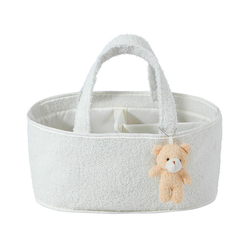 Blanc (avec pendentif ours)