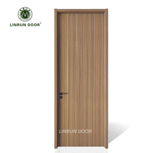 Puertas Modernas de HDF con Diseños Nuevos para Dormitorio, Modelos de Melamina para Interiores, Puerta de Madera Sólida para <span class=keywords><strong>Casa</strong></span> - Product Image 1