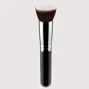 Custom high quality face single makeup brush flat top foundation brush makeup for face